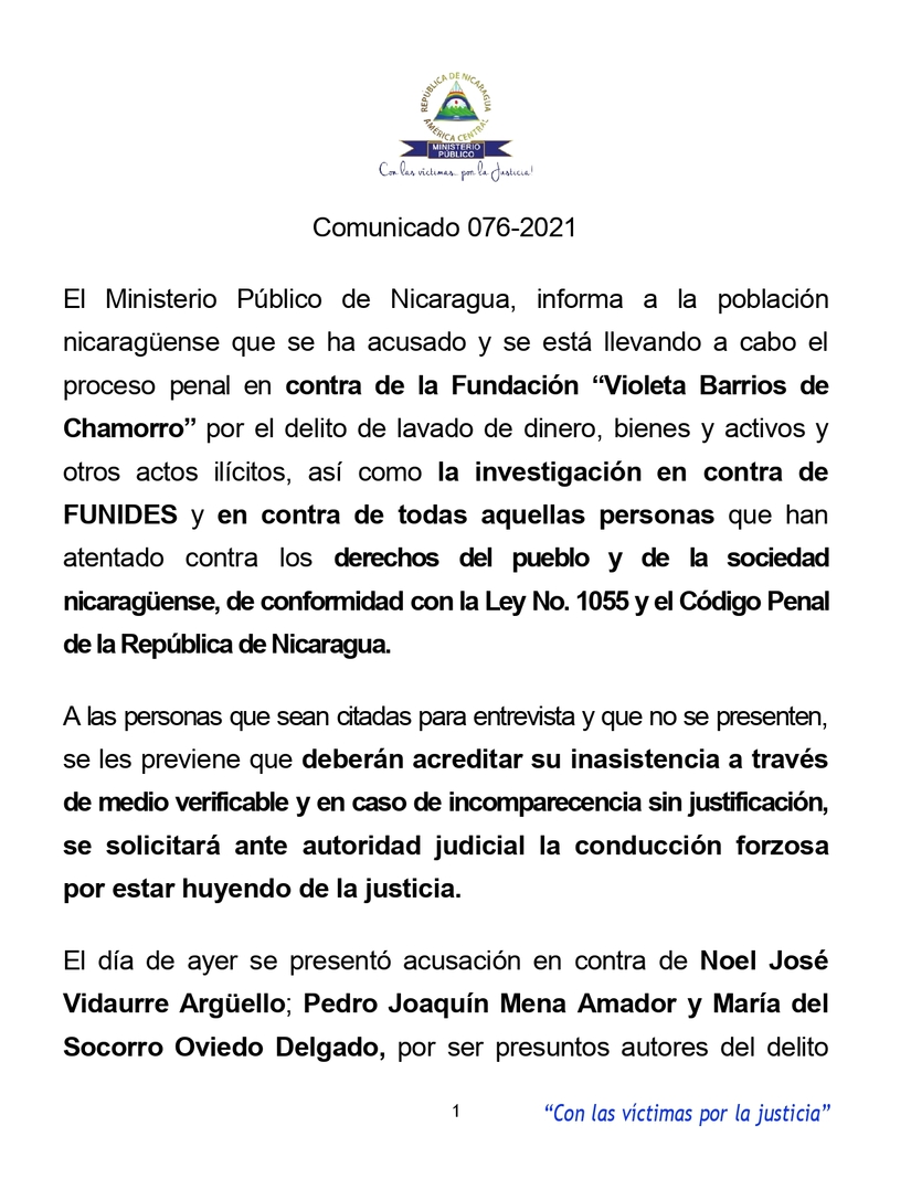 comunicado